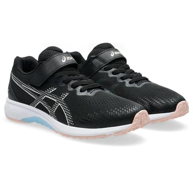 アシックス asics LAZERBEAM レーザービーム ジュニア シューズ 1154A215 001 ブラック/グレー スニーカー 子ども 子供 キッズ レイザー
