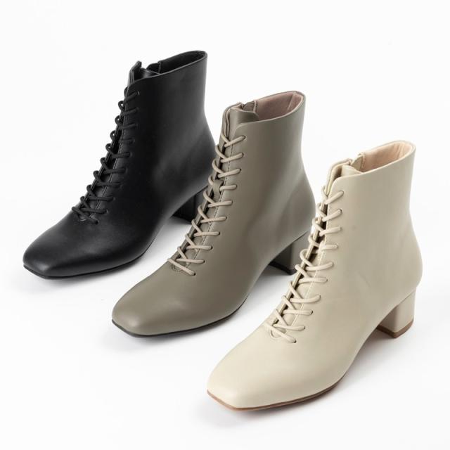 アシックス CUBE BOOTS WP AO-10251 レディースシューズ 003 アイボリー AcureZ アキュアーズ カジュアルブーツ シューズ（レディース）_4