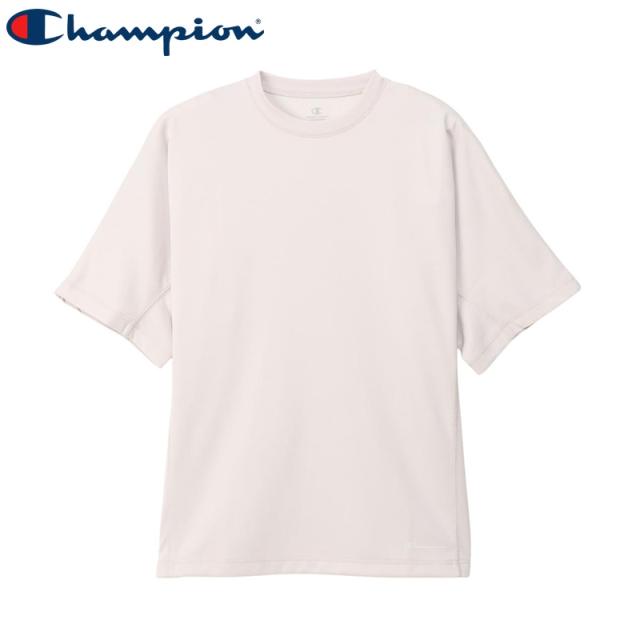チャンピオン リカバリーウェア 半袖シャツ C3-CS390 782 サンドベージュ RECOVERY WEAR SHORT SLEEVE Champion 休養 抗疲労