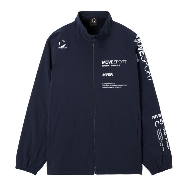 デサント HEATNAVIブラッシュド スタンドジャケット ST5FWB31M NV00 ネイビー DESCENTE トレーニング フィットネス シェルジャケット
