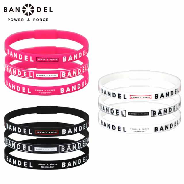 メール便発送】BANDEL(バンデル) 継続 ラインブレスレット 3本セット ...