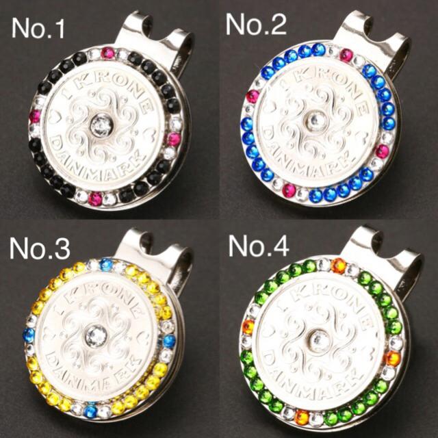 DECORE FOR GOLF デコレフォーゴルフ 幸せを呼ぶクローネ＆クリスタルガラス マーカー 15個セット ジュエリープレート付 KR-set【新品】レディース レディス メンズ ユニセックス UNISEX 男女兼用 男女共用_5