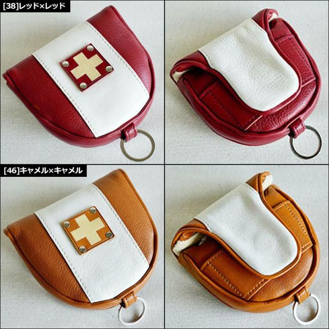 木の庄帆布 総革 パターカバー マレット用 Neo Mallet Putter Cover