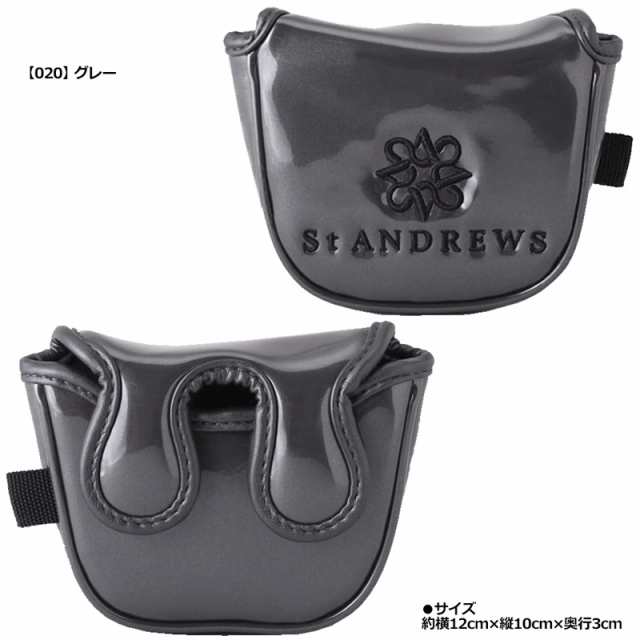 セントアンドリュース パターカバー マレット型 ヘッドカバー 042-3984815 STAロゴ エナメル St ANDREWS  【メール便発送】【新品】3WF2 ゴルフ用品 パター用 GOLF SEP3 の通販はau PAY マーケット - サードウェイブ ゴルフ＆スポーツ  au PAY マーケット店 | au PAY ...