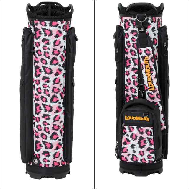 ラウドマウス 9型 キャディバッグ Pink Leopard ピンクレオパード LM