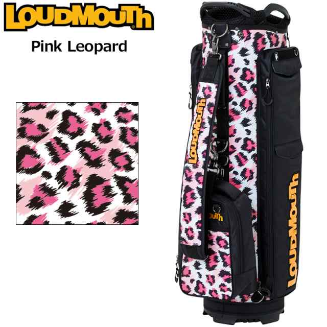 ラウドマウス 9型 キャディバッグ Pink Leopard ピンクレオパード LM