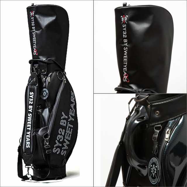 SY32 GOLF 9.5型 3点式 キャディバッグ SYG-2250 SYG LOGO CADDY BAG