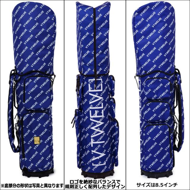 V12 ゴルフ 8.5型 キャディバッグ VET 8.5 BLUE 本体+カバーセット 