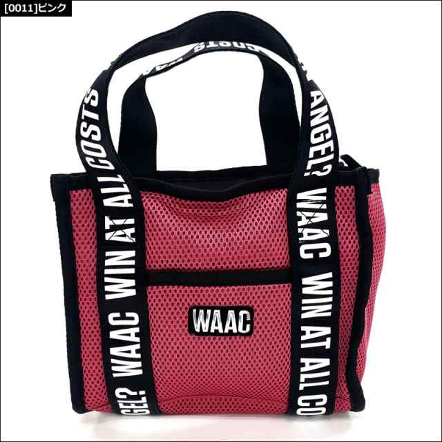 WAAC ミニトートバッグ ダブルラッセルメッシュ 072214869 【新品