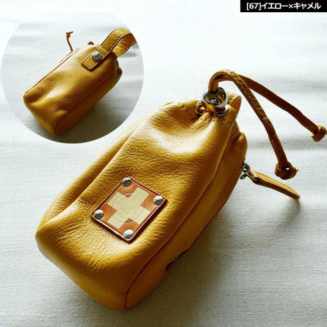 木の庄帆布 本革 ボールケース All Leather Ball Case KHG-BP01M 【新品】SAAR オール レザー 牛革 本皮 ボール入れ ボールポーチ 収納 小物入れ_9