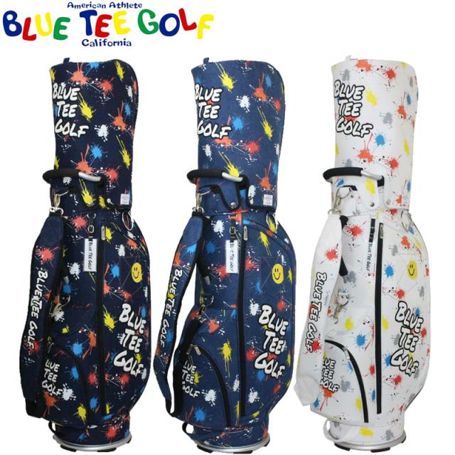 ブルーティーゴルフ 2025 9型 デニムペイント キャディバッグ BTG-CB027【新品】25SS Blue Tee Golf California CB-027 ゴルフバッグ カートバッグ キャディーバック キャディバック JUL1