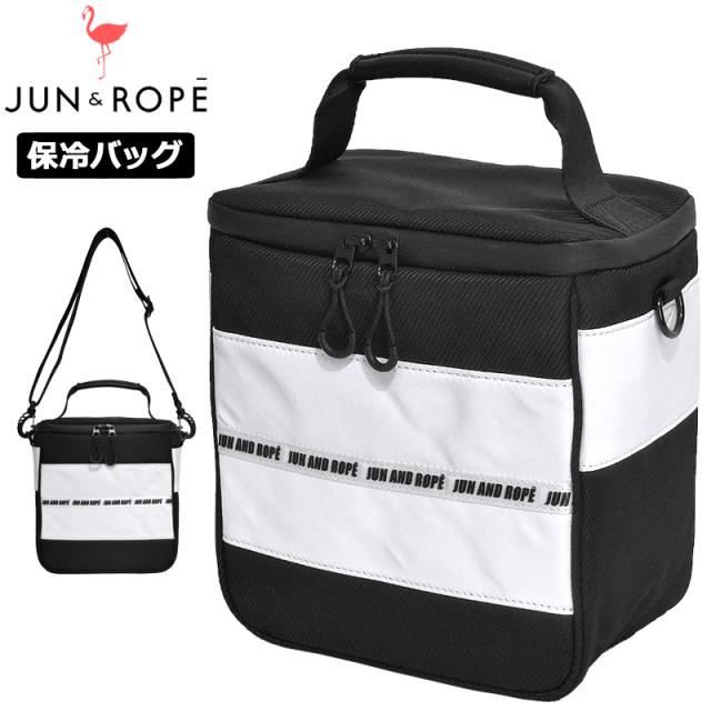 JUN＆ROPE 保冷バッグ モノトーン ERX44010【新品】TAAR 熱中症対策 クーラーバッグ クーラーボックス ラウンドポーチ カートポーチ ジュン アンド ロペ ジュンロペ
