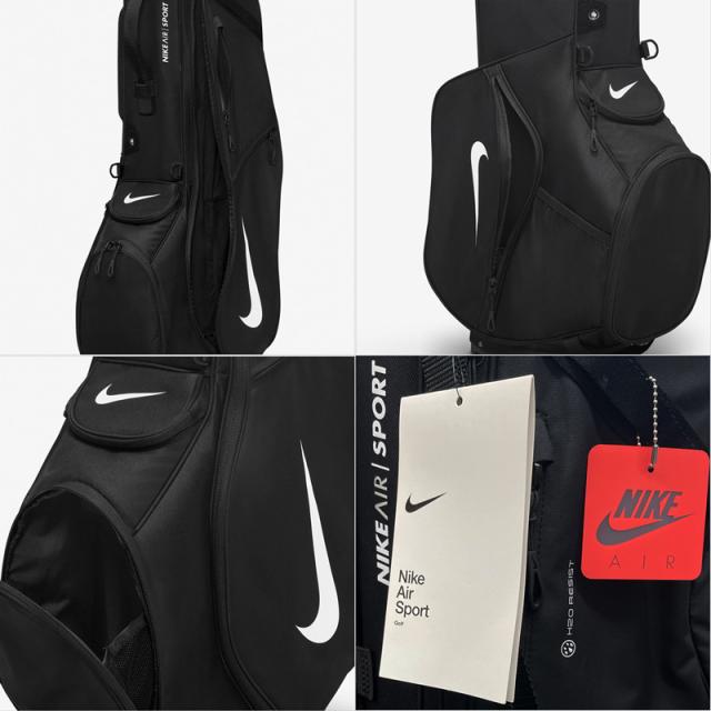 ナイキゴルフ 9型 エアスポーツ2 スタンドバッグ GF3010-091 ブラック