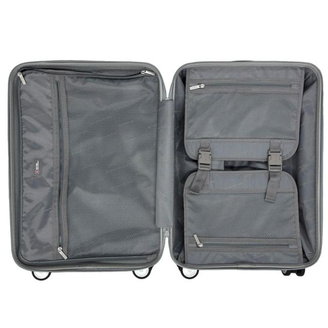 SWISS MILITARY スイスミリタリー スーツケース SM-C920 32L〜38.5L 機内持込みサイズ TSAロック 拡張機能付 ポリカーボネイト製【新品】キャリーケース 旅行用 %off cst