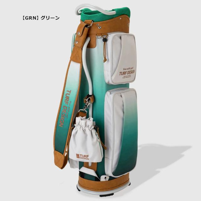 ターフデザイン 9.5型 キャディバッグ 巾着袋付き TDCB-BD70 グラデーション【新品】TAAR TURF DESIGN カートバッグ キャディーバッグ キャディーバック ゴルフ用バッグ メンズ レディース_11