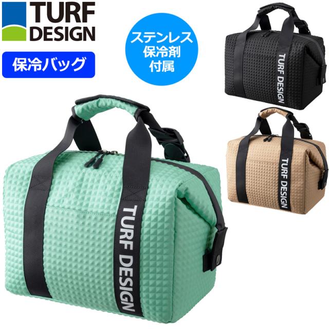 TURF DESIGN ターフデザイン 2026 ソフトクーラーバッグ ステンレス製保冷剤1個付属 ラウンドトートバッグ 500mlペットボトル8本収納可 TDCLB-BF72 【新品】26SS ミニトートバッグ カートバッグ メンズ レディース ユニセックス MAY3