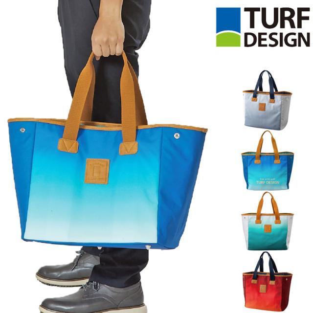 ターフデザイン ビッグ トートバッグ グラデーション TDTB-BD70 【新品】TAAR TURF DESIGN キャンバス 肩掛け ボストンバッグ ダッフルバッグ ゴルフ用バッグ APR3