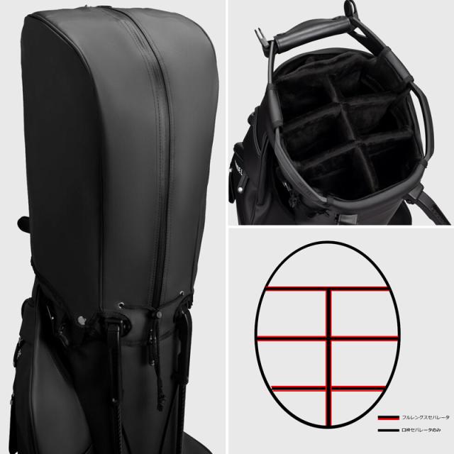 ベゼル 9.5型 スタンドバッグ Player 5.0 Pro Stand ダブルストラップ VESSEL 【新品】 UAAR ゴルフ GOLF ゴルフ用バッグ プレイヤー プロ プレーヤー スタンド式 キャディバッグ キャディーバック キャディバック_12