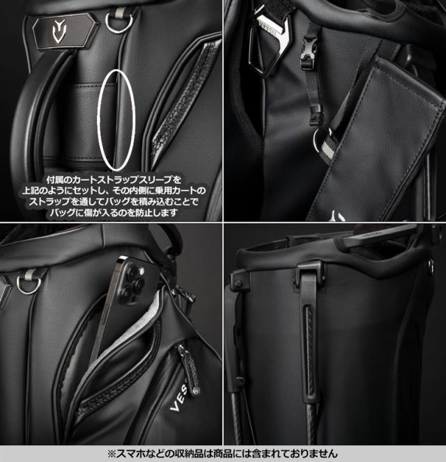 ベゼル 9.5型 スタンドバッグ Player 5.0 Pro Stand ダブルストラップ VESSEL 【新品】 UAAR ゴルフ GOLF ゴルフ用バッグ プレイヤー プロ プレーヤー スタンド式 キャディバッグ キャディーバック キャディバック_13
