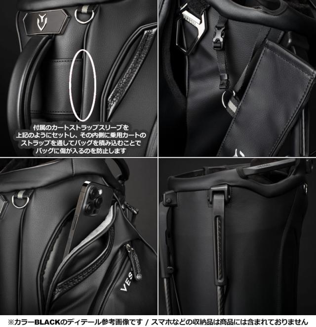 ベゼル 9.5型 スタンドバッグ Player 5.0 Pro Stand ダブルストラップ VESSEL 新色 【新品】 UCBR ゴルフ GOLF プレイヤー プロ プレーヤー スタンド式 キャディバッグ_11