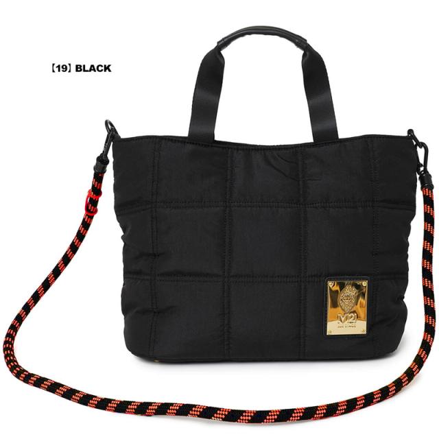 V12 ゴルフ 2025 キルティング ミニトートバッグ ロープショルダー付