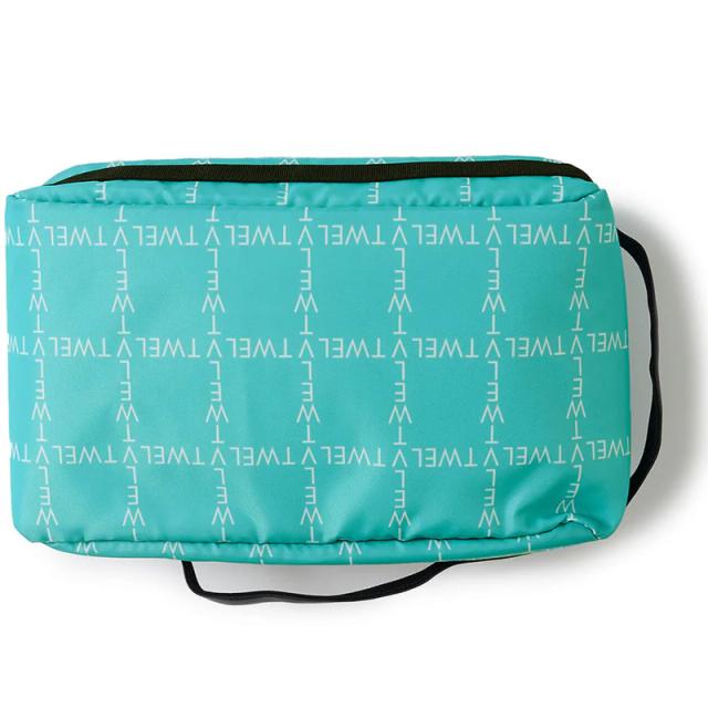 V12 ゴルフ 2026 シューズケース TYPO GRID SHOES CASE V122610-BG07 ヴィ・トゥエルヴ【新品】26SS シューズバッグ 靴入れ ゴルフ用バッグ ロゴ メンズ レディース ユニセックス UNISEX 男女兼用 男女共用 V12 GOLF JAN3_5
