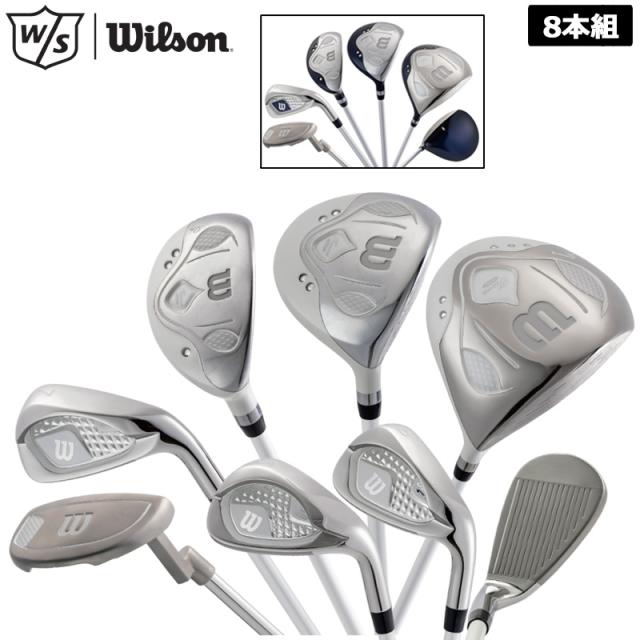 Wilsonレディース ゴルフクラブセット ルコック キャディバッグ