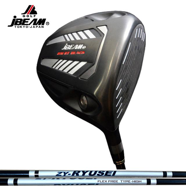 【アウトレット】JBEAM BM RT BLACK ドライバー ZY-RYUSEI SHAFT 装着 Jビーム ワンフレックス 【カスタム】【新品】 Jビーム GOLF シャフト 地クラブ