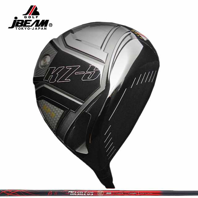 JBEAM KZ-5 ドライバー バシレウス ベータII 装着【カスタム】【新品】 Jビーム GOLF シャフト 地クラブ βII ベータツー