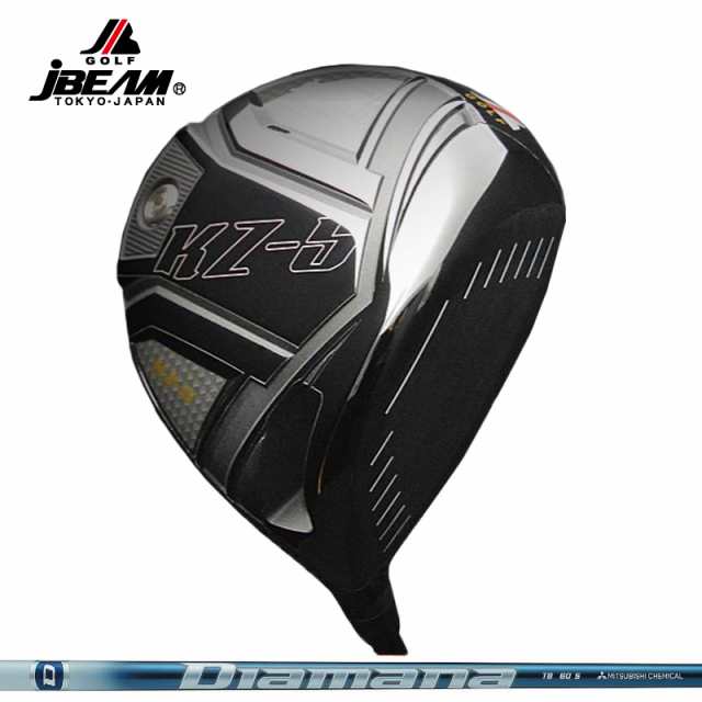 JBEAM KZ-5 ドライバー 三菱ケミカル Diamana TB 装着【カスタム】【新品】 Jビーム GOLF シャフト ディアマナ 地クラブ