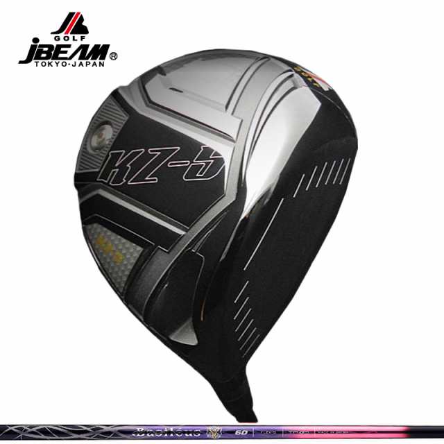 JBEAM KZ-5 ドライバー バシレウス フィアマ2 装着【カスタム】【新品】 Jビーム GOLF シャフト 地クラブ fiamma2 II