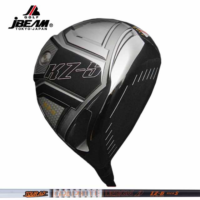 【カスタム】JBEAM KZ-5 ドライバー グラファイトデザイン TourAD IZ 装着【新品】 Jビーム GOLF シャフト GRAPHITE DESIGN