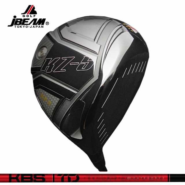 JBEAM KZ-5 ドライバー KBS TD シャフト 装着【カスタム】【新品】 Jビーム GOLF シャフト 地クラブ ケービーエス