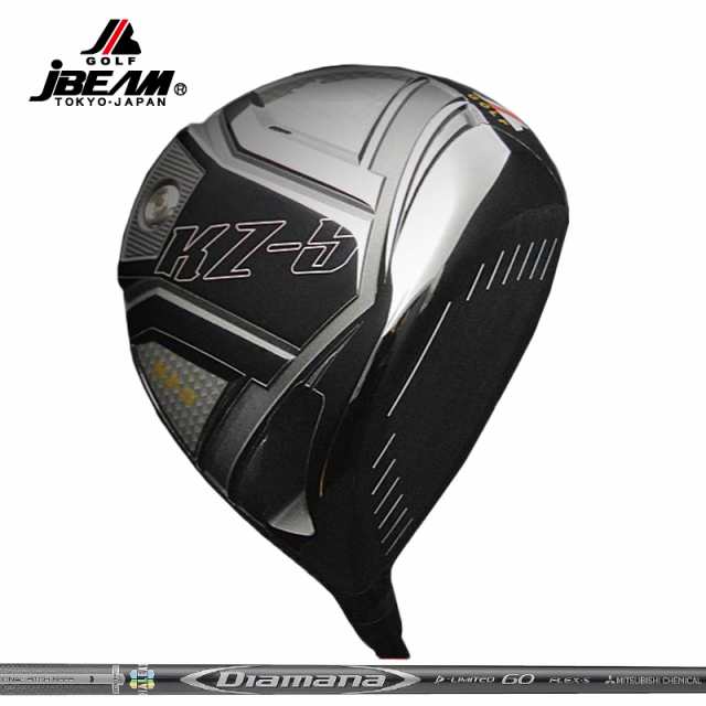 【カスタム】JBEAM KZ-5 ドライバー 三菱ケミカル Diamana D-LIMITED 装着【新品】 Jビーム GOLF シャフト ディアマナ