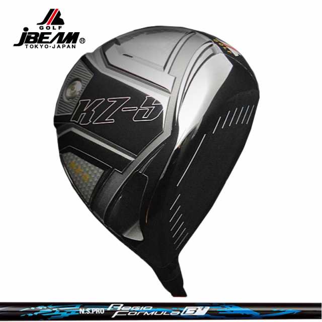 JBEAM KZ-5 ドライバー 日本シャフト N.S.PRO Regio Formula B+ 装着【カスタム】【新品】 Jビーム GOLF シャフト 地クラブ レジオ フォ