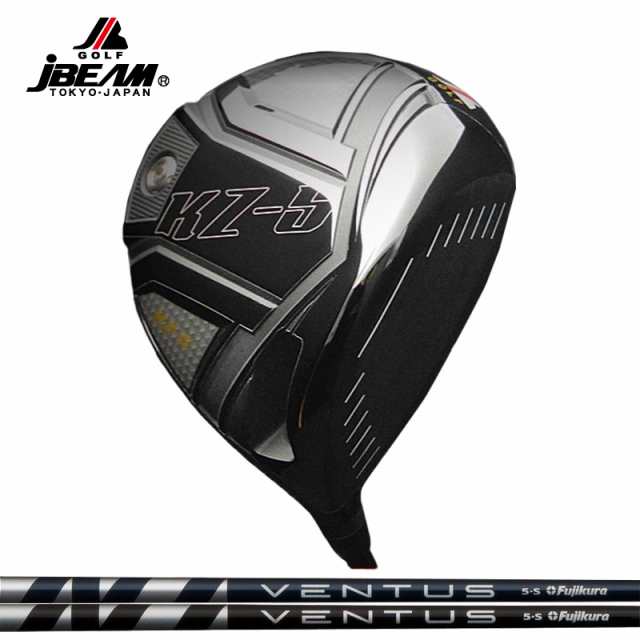 JBEAM KZ-5 ドライバー Fujikura VENTUS 装着 フジクラ ベンタス 【カスタム】【新品】 Jビーム GOLF シャフト フジクラ 地クラブ