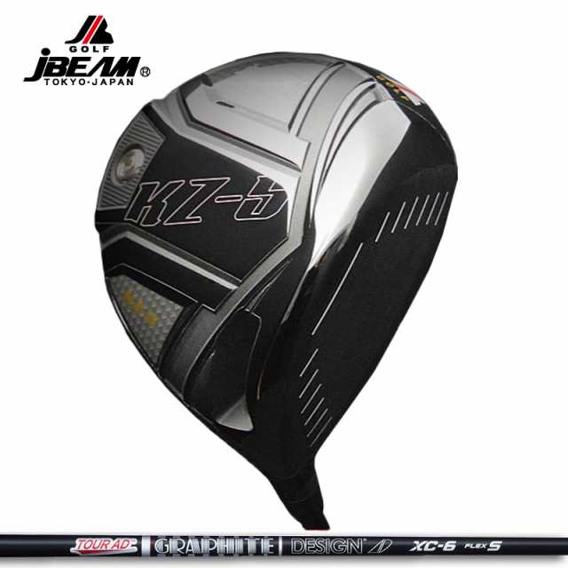 【カスタム】JBEAM KZ-5 ドライバー グラファイトデザイン TourAD XC 装着【新品】 Jビーム GOLF シャフト GRAPHITE DESIGN