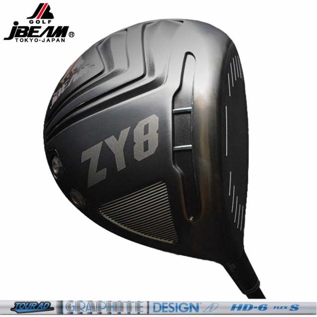 JBEAM ZY-8 ドライバー グラファイトデザイン TourAD HD 装着【カスタム】【新品】 Jビーム GOLF シャフト GRAPHITE DESIGN 地クラブ