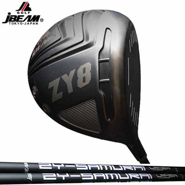 JBEAM ZY-8 ドライバー ZY-SAMURAI LASER 装着 【カスタム】【新品】 Jビーム GOLF シャフト 地クラブ ZYサムライ ZYSAMURAI