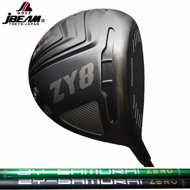 JBEAM ZY-8 ドライバー ZY-SAMURAI ZERO 装着 【カスタム】【新品】 Jビーム GOLF シャフト 地クラブ ZYサムライ ZYSAMURAI