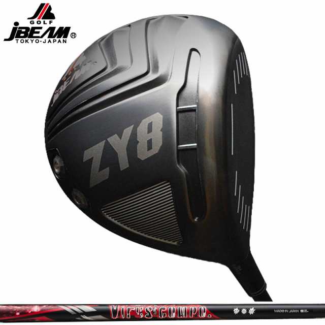 JBEAM ZY-8 ドライバー グラビティ ウイルスコンポ 装着【カスタム】【新品】 Jビーム GOLF シャフト 地クラブ GRAVITY Virus Compo ウィ