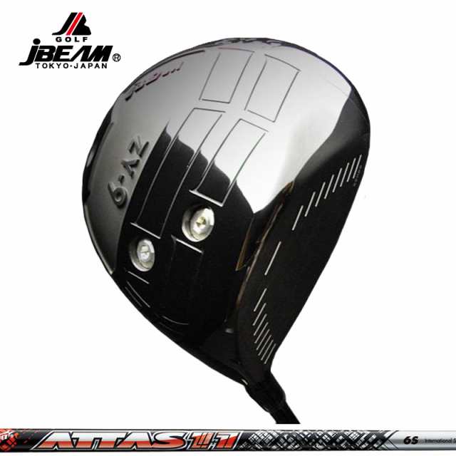 【カスタム】JBEAM ZY-9 ドライバー UST Mamiya ATTAS 11 装着【新品】 Jビーム GOLF シャフト マミヤ アッタス