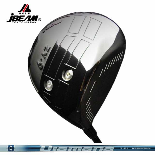 JBEAM ZY-9 ドライバー 三菱ケミカル Diamana TB 装着【カスタム】【新品】 Jビーム GOLF シャフト ディアマナ 地クラブ