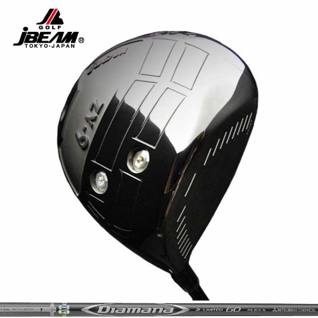 【カスタム】JBEAM ZY-9 ドライバー 三菱ケミカル Diamana D-LIMITED 装着【新品】 Jビーム GOLF シャフト ディアマナ