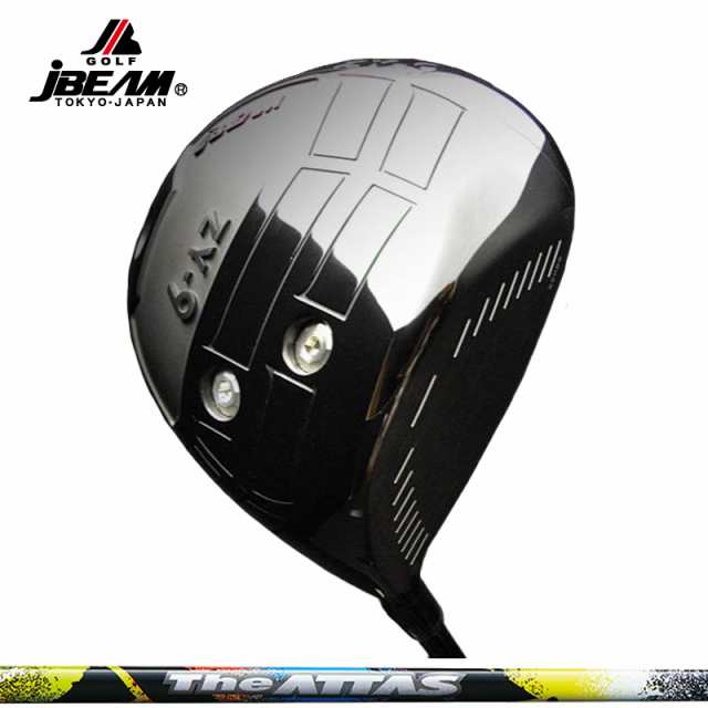 【カスタム】JBEAM ZY-9 ドライバー UST Mamiya The ATTAS 装着【新品】 Jビーム GOLF シャフト マミヤ アッタス