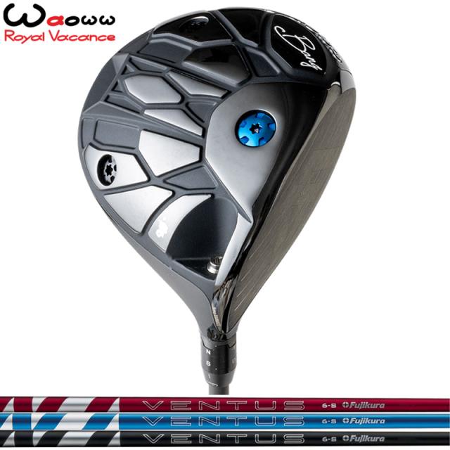 Waoww BANG ドライバー Fujikura 24 VENTUS 装着 BLUE RED BKACK