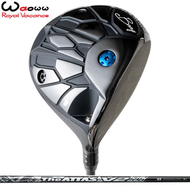 Waoww BANG ドライバー UST Mamiya The ATTAS V2 装着 ジ アッタス ブイツー マミヤ 【カスタム】【新品】 バン  可変式 D ワオ ワオー GOLF シャフト 地クラブ