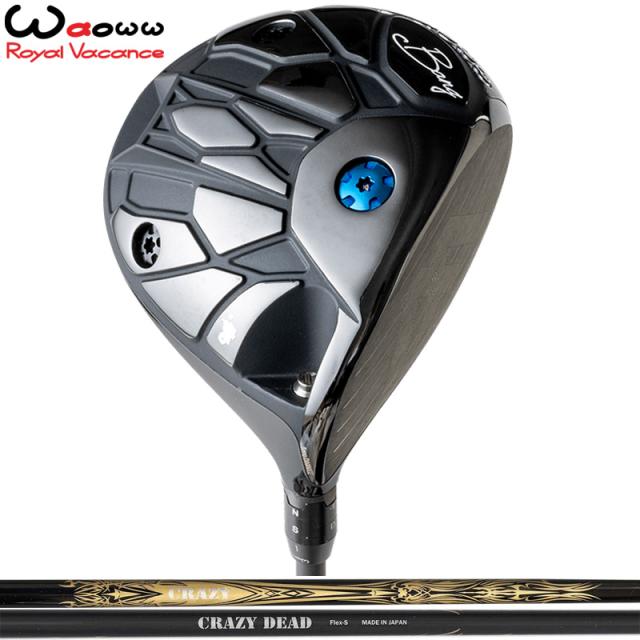 Waoww BANG ドライバー クレイジー DEAD 装着 CRAZY デッド 1W 【カスタム】【新品】 バン  可変式 Driver ワオ ワオー GOLF シャフト 地クラブ