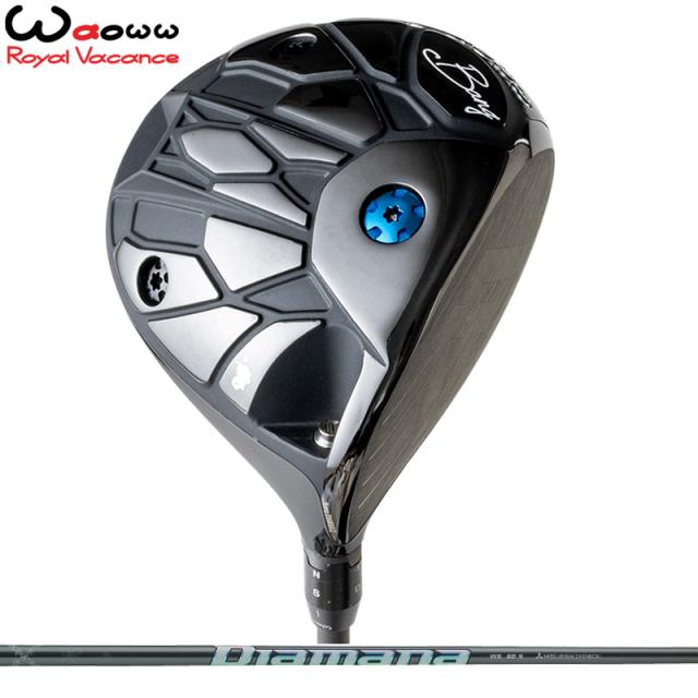 Waoww BANG ドライバー 三菱ケミカル Diamana WS 装着 ディアマナ 【カスタム】【新品】 バン  可変式 Driver ワオ ワオー GOLF シャフト 地クラブ