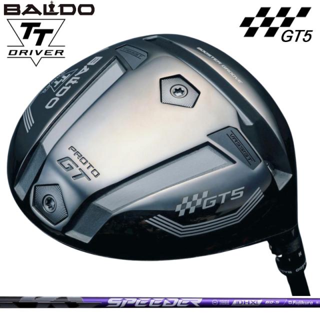 バルド TT ドライバー GT5 DEEP プロト 可変式 Fujikura SPEEDER NX VIOLET 装着 フジクラ スピーダー パープル 【カスタム】【新品】 BALDO DRIVER ディープ PROTO 地クラブ ゴルフ
